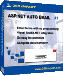ASP.NET Auto Email Screenshot